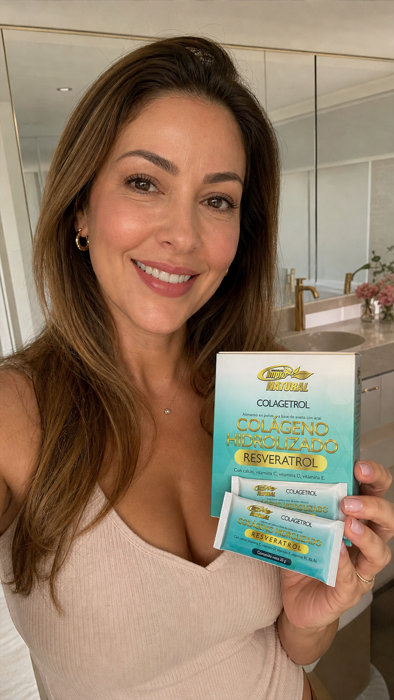 Colágeno hidrolizado (resveratrol)