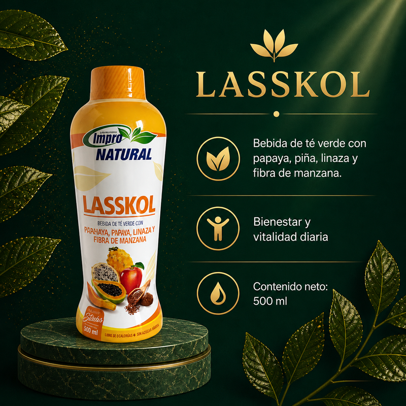 Lasskol Bebida de Té Verde